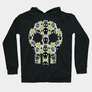 skull skull design Hoodie